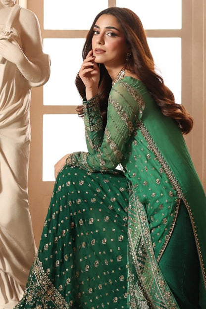 Embroidered Luxury Chiffon DJW6-03 | 2026 | Charizma