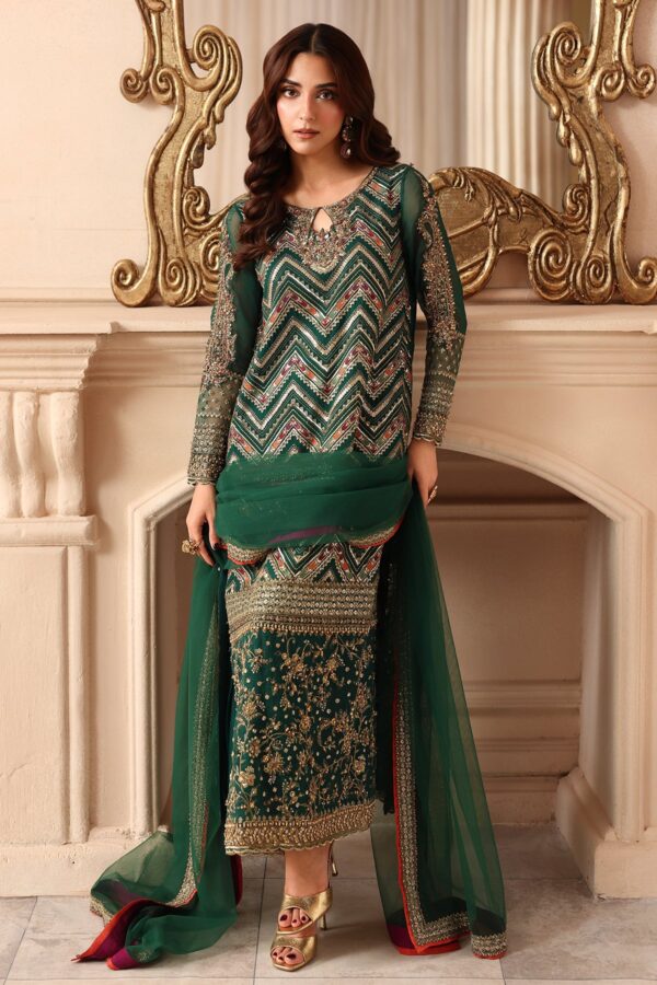 Embroidered Luxury Chiffon DJW6-07 | 2026 | Charizma