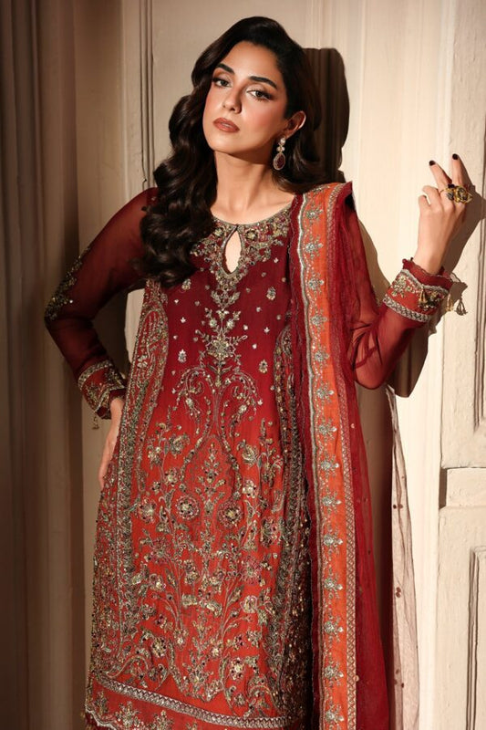 Embroidered Luxury Chiffon DJW6-08 | 2026 | Charizma