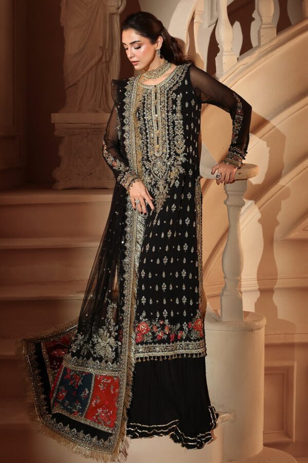 Embroidered Luxury Chiffon DJW6-04 | 2026 | Charizma