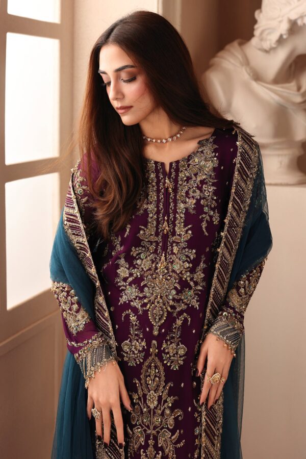 Embroidered Luxury Chiffon DJW6-01 | 2026 | Charizma