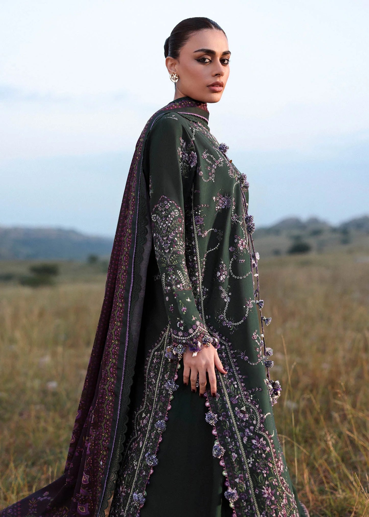 Khaddar Unstitched 25  by Hussain Rehar - Gulbasi