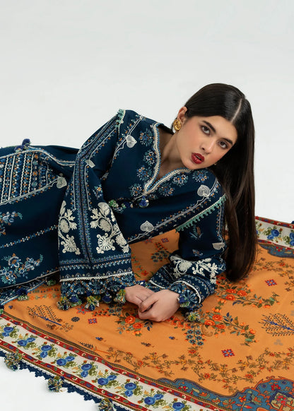 Khaddar Unstitched 25  by Hussain Rehar - Chashm-e-Bahr