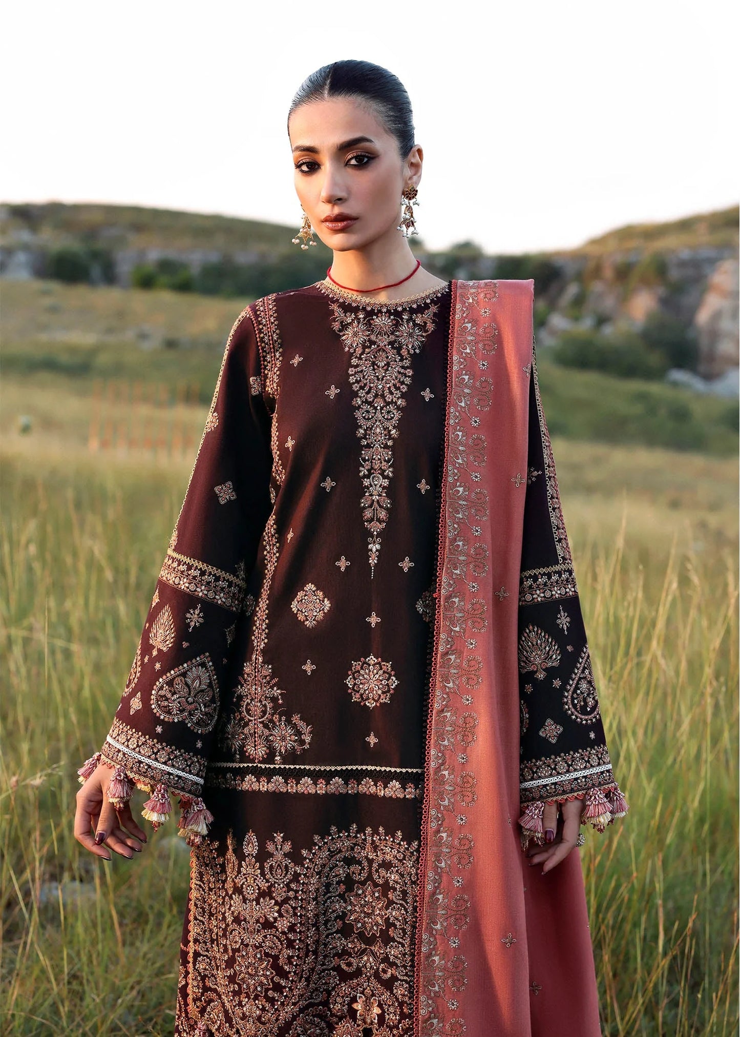 Khaddar Unstitched 25  by Hussain Rehar - Nazneen