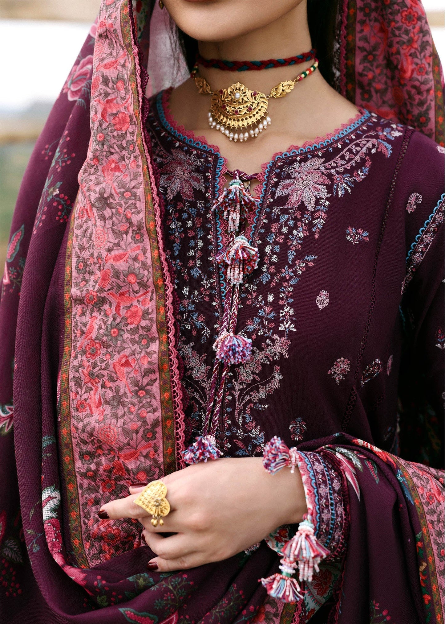 Khaddar Unstitched 25  by Hussain Rehar - Jamni