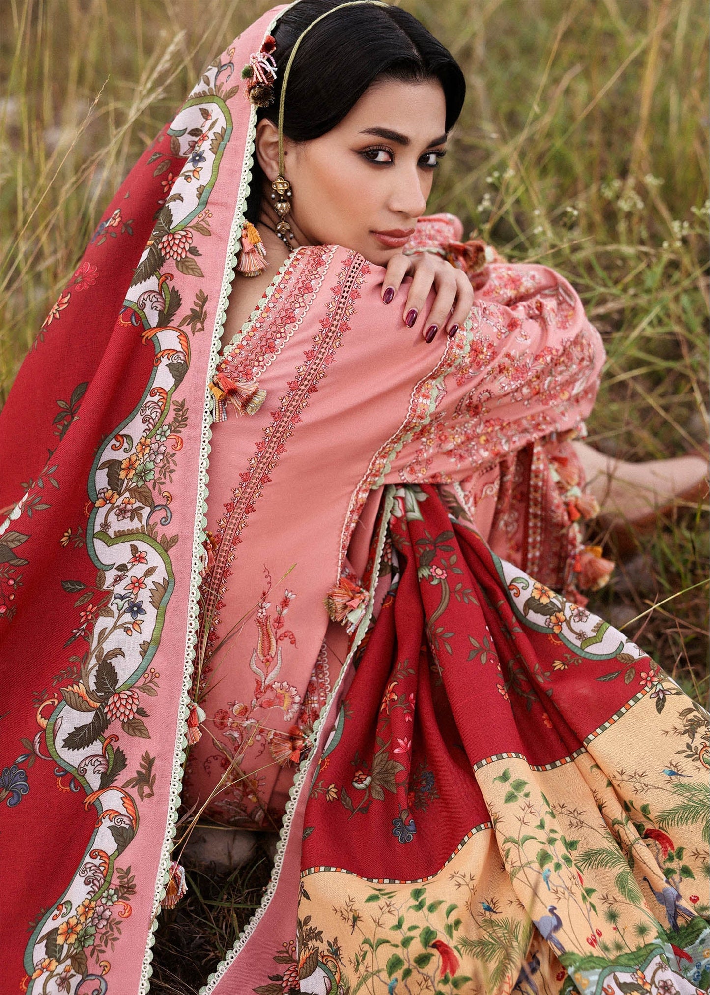 Khaddar Unstitched 25  by Hussain Rehar - Mahpara