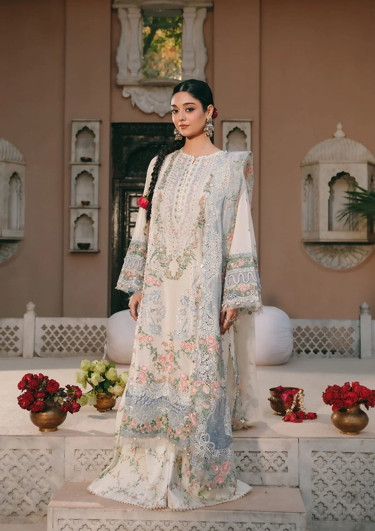 Ek Fasana Luxury Lawn 2026 by Kahf || KLB-2A NEELOFAR